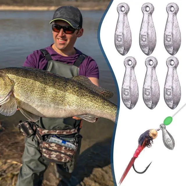 Alt view image 3 of 7 - 27 Pcs Bank Sinker Fishing Sinkers Weights Bank Weights for Ocean Saltwater Freshwater Surf Bass Catfish Fishing Casting Gear Tackle