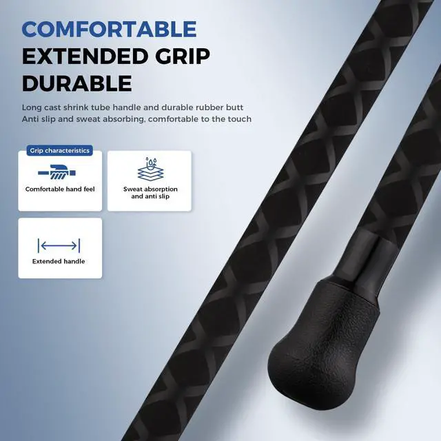 Alt view image 7 of 7 - Surf Rod Graphite Surf Spinning Fishing Rod with Seaguide Reel Seat