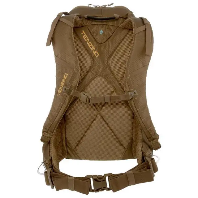 Alt view image 4 of 7 - 2100 Whitetail Day Pack, Buckskin Tan Hydration Bladder Compatible Durable Camo Backpack with 4 Compartments & 15 Organizational Pockets for Hunting Gear and Equipment