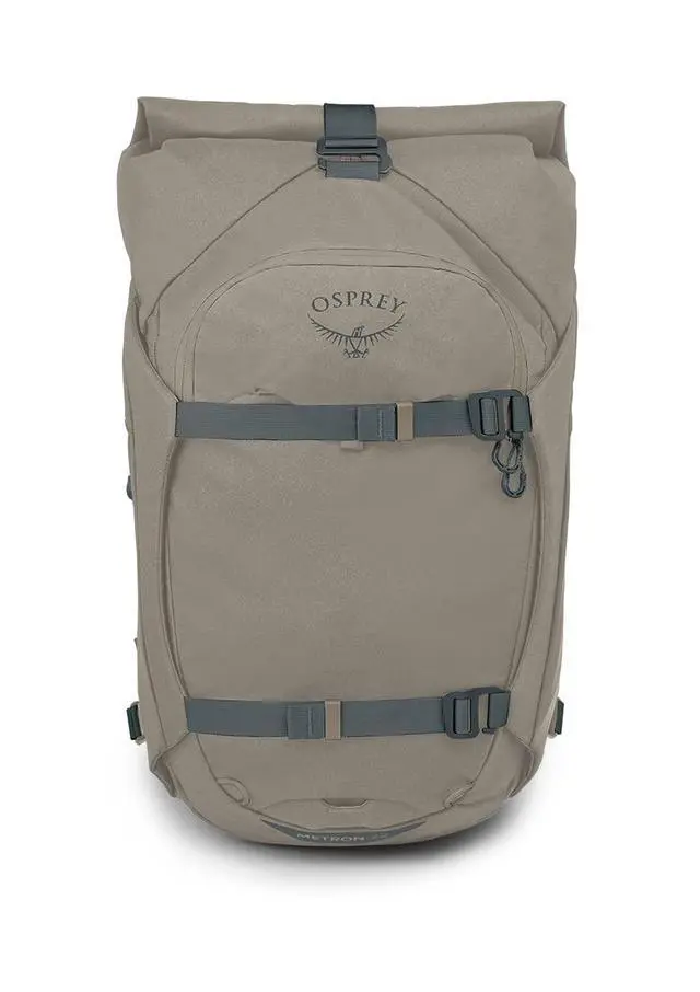 Alt view image 3 of 6 - Metron 22L Roll Top Commuter Backpack, Tan Concrete