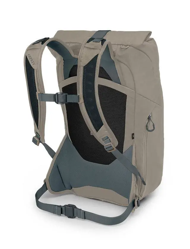Alt view image 5 of 6 - Metron 22L Roll Top Commuter Backpack, Tan Concrete