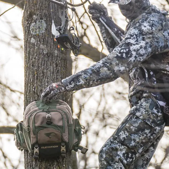 Alt view image 3 of 7 - Hunt Forester Lumbar 650 Pack-Olive/Tan
