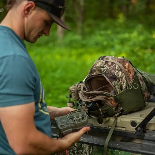 Alt view image 7 of 7 - Hunt Forester Lumbar 650 Pack-Olive/Tan