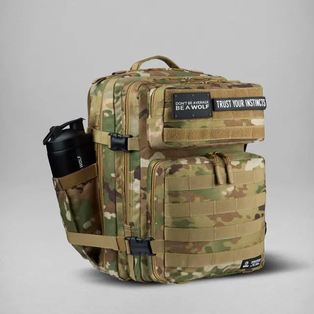 Alt view image 7 of 7 - 35L Meal Prep Management Backpack (OCP Camo) | Easily Store & Organize Food Storage Containers w/Built-in Lunch Box, Cooler, Travel, Insulated Bag