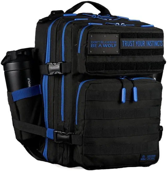 Main image of 35L Meal Prep Management Backpack (Blue Wolf) | Easily Store & Organize Food Storage Containers w/Built-In Lunch Box, Cooler, Travel, Insulated Bag