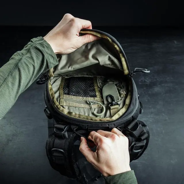Alt view image 5 of 7 - Bandit Pack - Rugged EDC Backpack Built for The Office Or The Outdoors