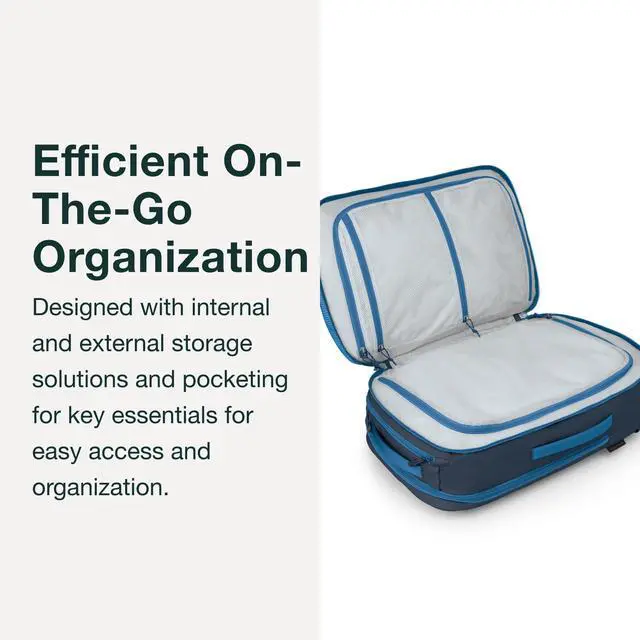 Alt view image 4 of 7 - Transporter 44L Travel Pack, Raven Black