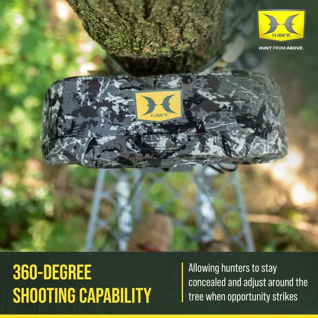 Alt view image 6 of 6 - Helium Ultra Lite Hang-On Tree Stand with Low-Profile Frame and Memory Foam Seat