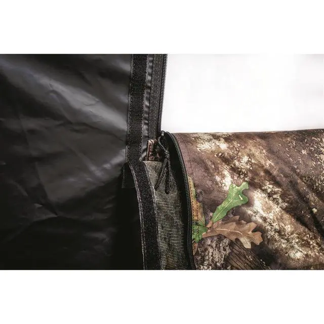 Alt view image 7 of 7 - Super Magnum 6-Panel Spring Steel Hunting Blind; 2 Person Ground Tent for Deer and Turkey Season