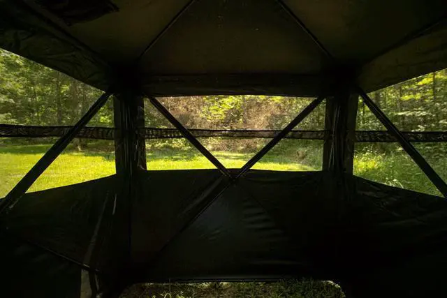 Alt view image 5 of 7 - Rack House 300+ One Way Mesh Hunting Blind