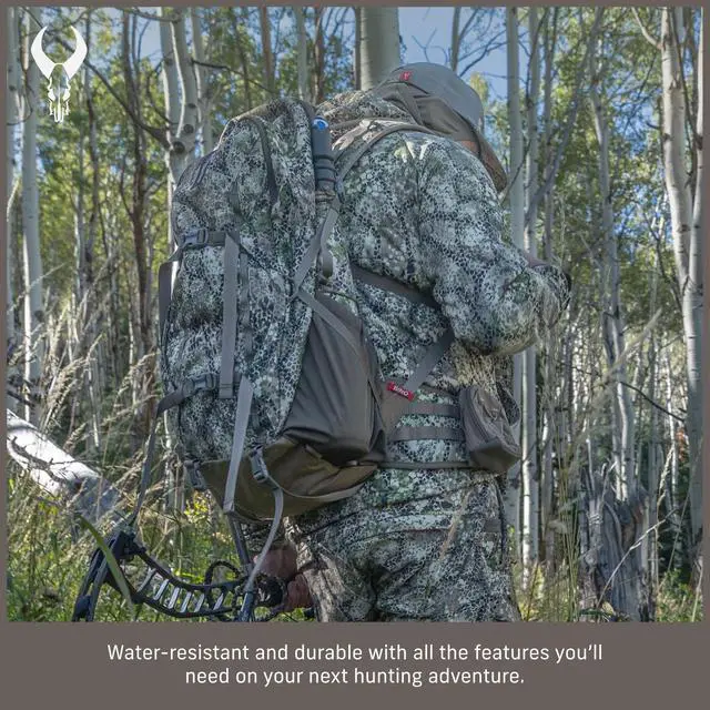 Alt view image 6 of 7 - ATX 25 Hunting Pack - All-Terrain Xtreme Tactical Backpack, Lightweight, Water Resistant, Olive