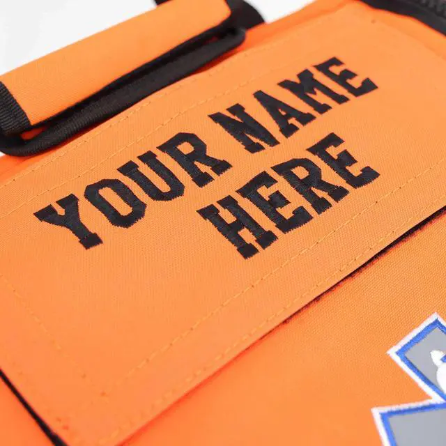 Alt view image 5 of 7 - Lightning X Personalized EMT Trauma Bag Large ALS Medical Bag with 6 Color-Coded Pouches, MOLLE Panel, Waterproof Bottom, Reflective EMS Gear, Custom Embroidered Name or Logo | LXMB35