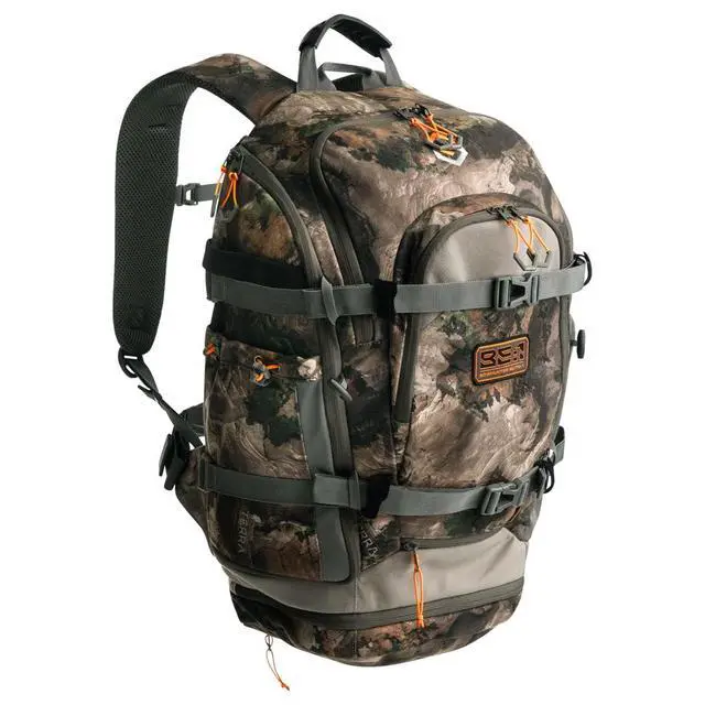 Alt view image 3 of 7 - BE:1 Treestand Backpack - Hunting Pack for Camo Gear and Equipment (Mossy Oak Terra Outland)