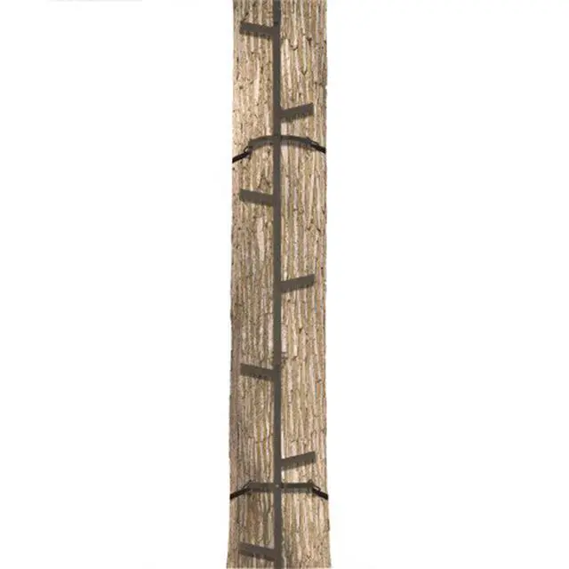 Alt view image 7 of 7 - Big Game Outside Outdoor Quick Stick Heavy Duty Portable Steel Ladder Safe Tree Climbing System Hunting Accessory, 20 Feet Tall (2 Pack)