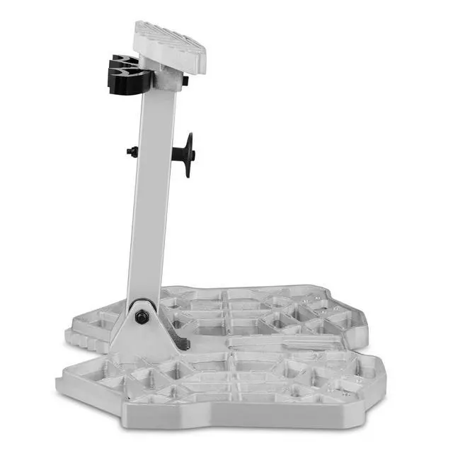Alt view image 2 of 7 - Tree Saddle Hunting Platform, Reliable Saddle Platform with Non-Slip Ridge Grips, Mobile Cast Aluminum Construction, Fully Adjustable Silent Hunting Saddle Platform, 16.1"x12.2" Platform