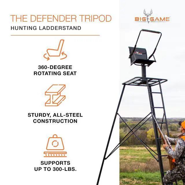 Alt view image 2 of 7 - CR1100 25" X 34" Boss Tree Stand XL