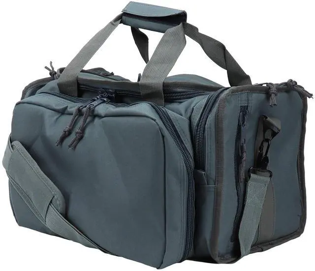 Main image of Tactical Range Bag with Removable Pistol Pouches | Gun Duffle Bag with Removable Pistol Pouches for Ammo, Shooting, Hunting, or Travel