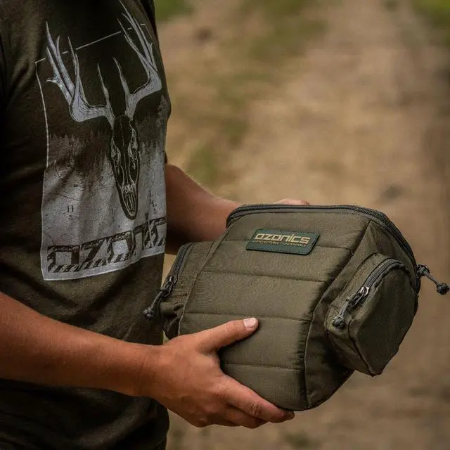 Alt view image 4 of 7 - SG-BAG2 Carry Bag | Lightweight Padded Storage for HR230, HR300, HR500, HR600 Ozone Generators | Durable Travel Case with Accessory Pouches, Buckled Handle, and Adjustable Strap