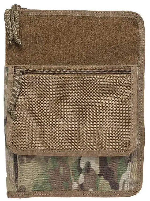 Main image of Tactical Notebook Covers Tactical Leaderbook Cover System | Zippered Case for Notebooks 9" x 6" to 9.75" x 7" with Pen Loops | Durable Organizer for Field Use
