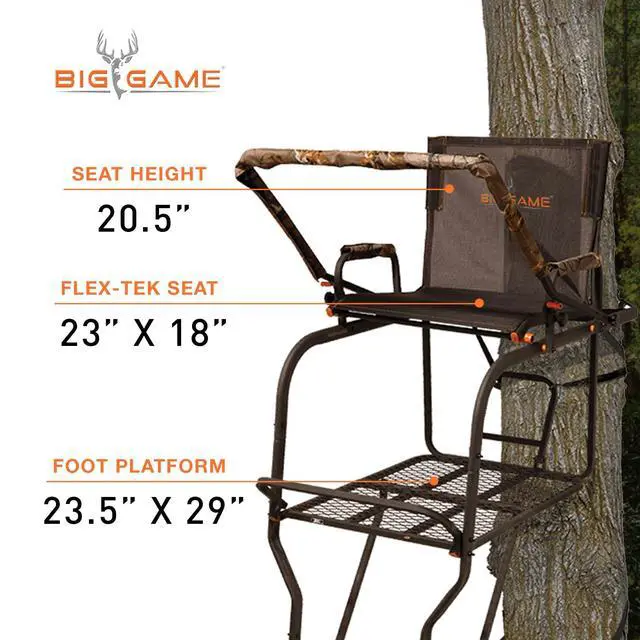 Alt view image 2 of 7 - CR1100 25" X 34" Boss Tree Stand XL
