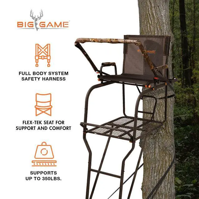Alt view image 3 of 7 - CR1100 25" X 34" Boss Tree Stand XL