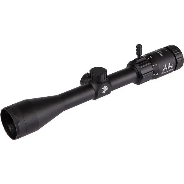 Alt view image 2 of 7 - BUCKMASTERS Combo Kit - Kilo 1500 6x22mm Rangefinder & Hunting Second Focal Plane BDC Reticle Scope