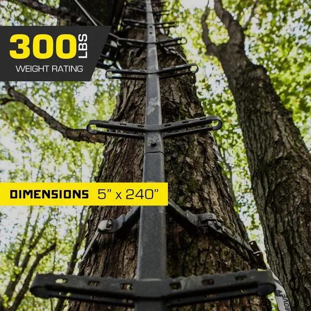 Alt view image 3 of 7 - Combat Hang-On Hunting Tree Stand Platform Adjustable Treestand Accessory and Equipment for Game and Shooting