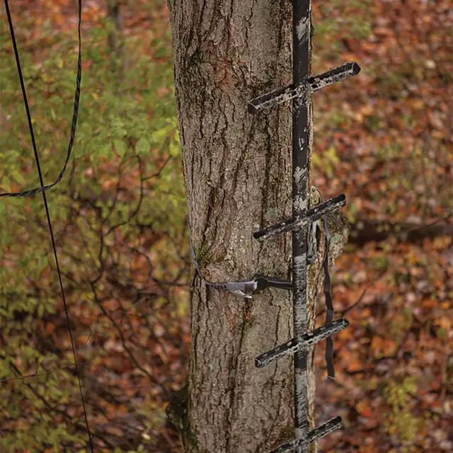 Alt view image 6 of 7 - Combat Hang-On Hunting Tree Stand Platform Adjustable Treestand Accessory and Equipment for Game and Shooting