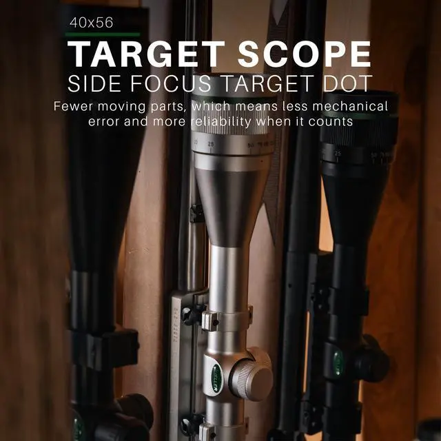 Alt view image 2 of 6 - 40×56 Side Focus Target Dot Rifle Scope