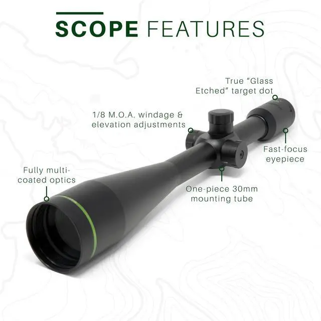 Alt view image 3 of 6 - 40×56 Side Focus Target Dot Rifle Scope