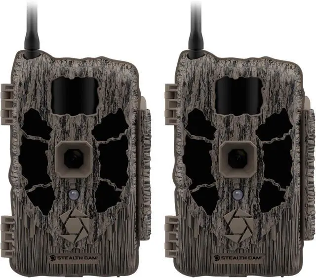 Alt view image 2 of 7 - Deceptor MAX Dual Sim 40MP Photo & 1440P QHD Video No-Glo LED Hunting Cellular Trail Camera, Available on AT&T & Verizon - 32GB SD Card, and Microfiber Cleaning Cloth (Deceptor Max - 2PK)
