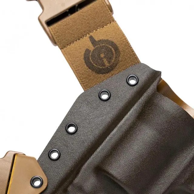 Alt view image 2 of 6 - Chest Holster | Judge | Mas Grey/Coyote | Left Hand
