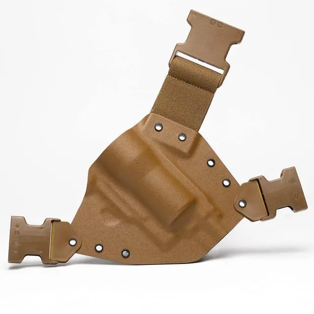 Alt view image 3 of 6 - Chest Holster | Judge | Mas Grey/Coyote | Left Hand