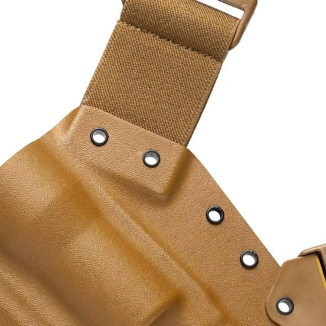 Alt view image 4 of 6 - Chest Holster | Judge | Mas Grey/Coyote | Left Hand