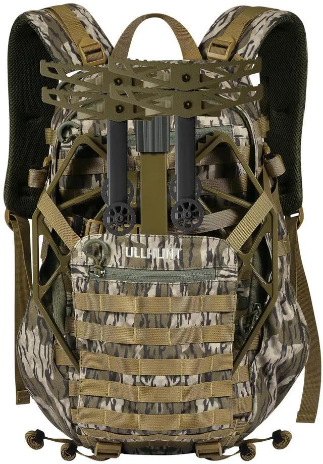 Main image of Saddle Hunting Backpack, 28L Tree Saddle Hunting Pack for Platform and Climbing Sticks, Lightweight Treestand Hunting Backpack for Mobile Hunters