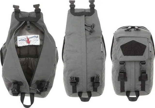 Alt view image 6 of 7 - Convertible Backpack, Black, Small