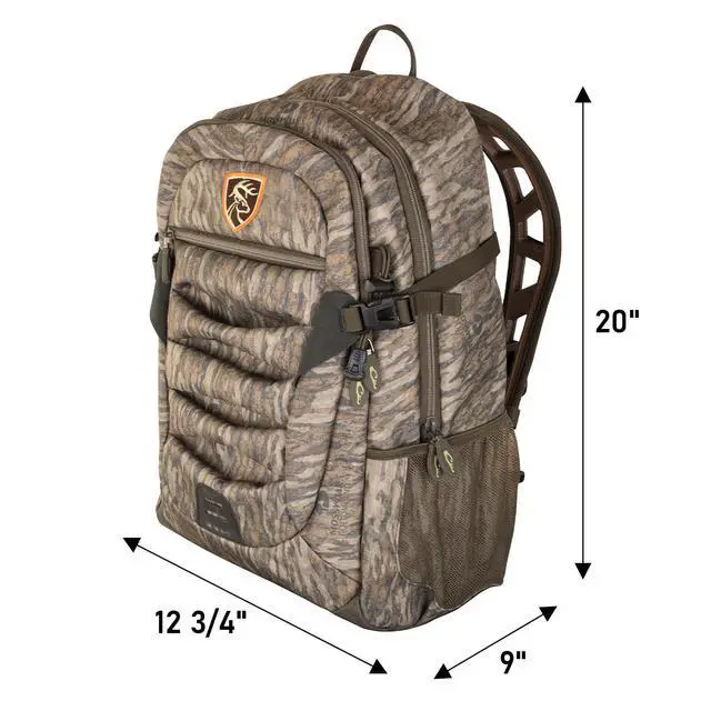 Alt view image 2 of 2 - Non-Typical Adjustable Hunting Day Backpack, Mossy Oak Bottomland, One Size Fits Most