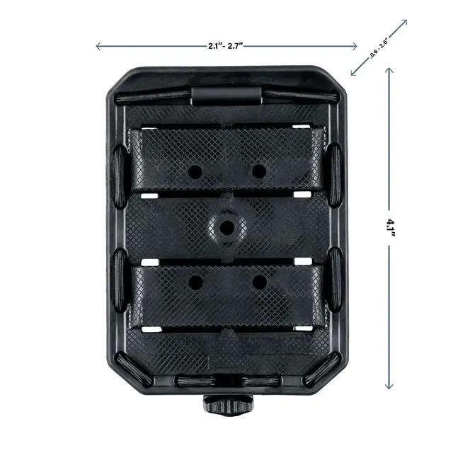 Alt view image 4 of 7 - Heros Pride Flex OWB Single AR Mag Case - Universal Fit with Rotating Belt Adapter - Single or Double Stack 5.56 and.223 Mags - Tactical Utility Case - TAA Compliant