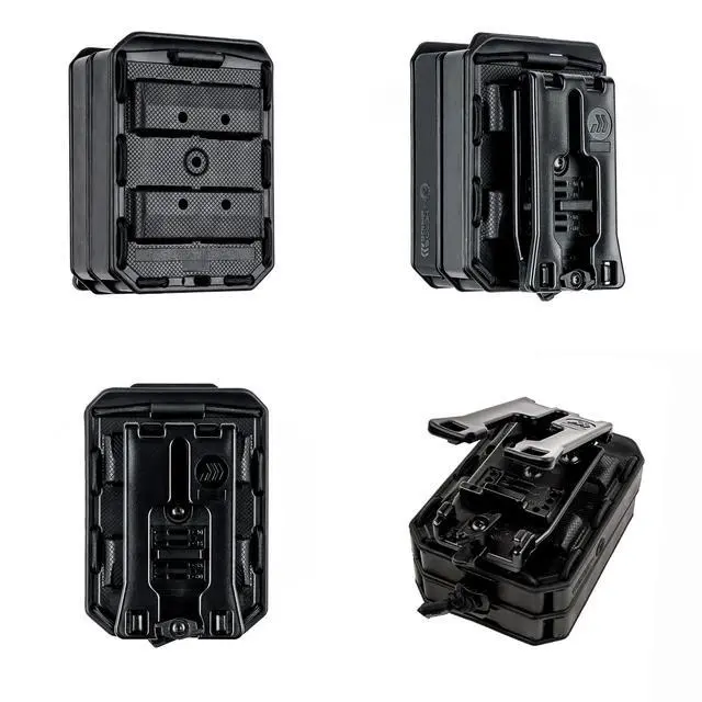 Alt view image 7 of 7 - Heros Pride Flex OWB Single AR Mag Case - Universal Fit with Rotating Belt Adapter - Single or Double Stack 5.56 and.223 Mags - Tactical Utility Case - TAA Compliant