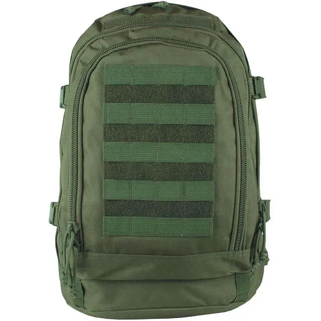 Alt view image 2 of 4 - Tactical Duty Pack | 46L Military Backpack with Hydration Pocket, MOLLE Webbing & Storage Compartments, Olive Drab
