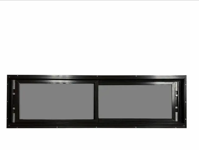 Main image of Elusive Wildlife Original Deer Blind Window, T2 Horizontal Slider for Deer Hunting Blinds, Metal Frame with Glass Windows that Protect from Cold and Rainy Weather