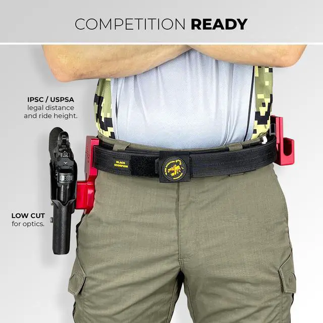 Alt view image 2 of 7 - Pro Heavy Duty Competition Holster fits Canik TTI Combat