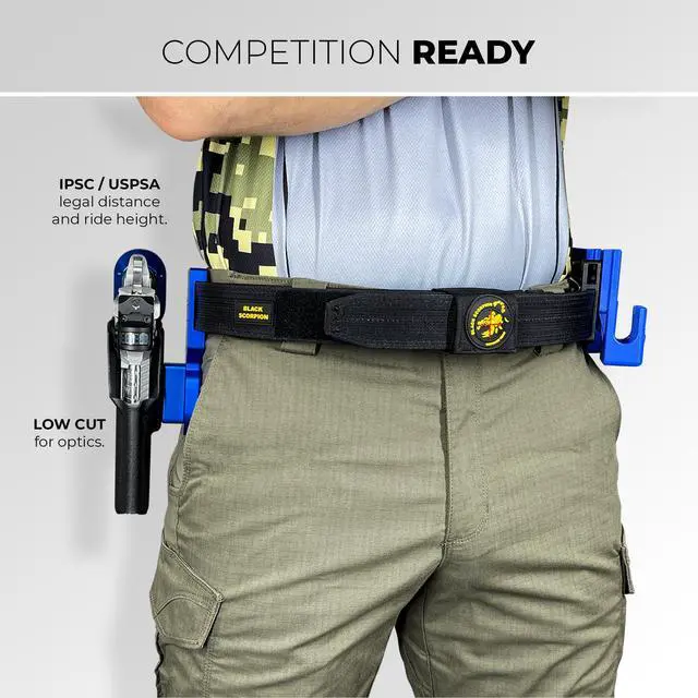 Alt view image 3 of 7 - Pro Heavy Duty Competition Holster fits Canik TTI Combat