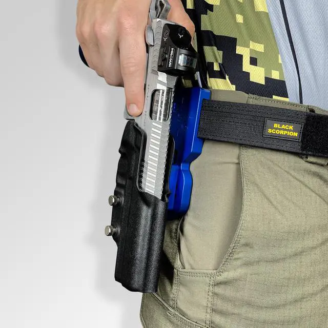 Alt view image 5 of 7 - Pro Heavy Duty Competition Holster fits Canik TTI Combat