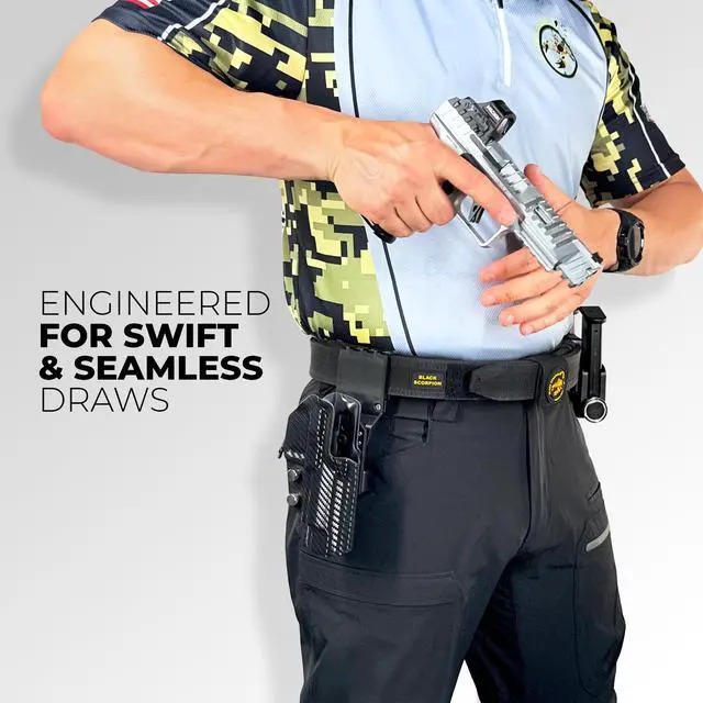 Alt view image 2 of 6 - Pro Competition Holster fits 1911 5'' No Rail