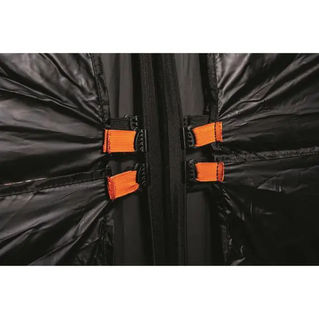 Alt view image 7 of 7 - Educator Large Hunting Ground Blind, See-Through, 360 View, 3-4 Person Tent, Turkey, Duck, Deer Hunting Gear Equipment Accessories