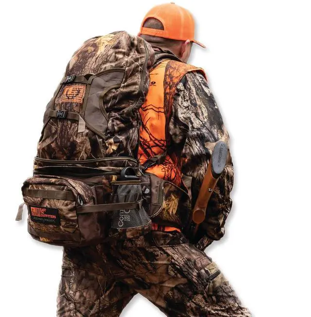 Main image of Hunting Fanny Pack Expandable 3-Day Backpack with Bow & Rifle Holder Hip Pack for Hiking & Outdoor Gear
