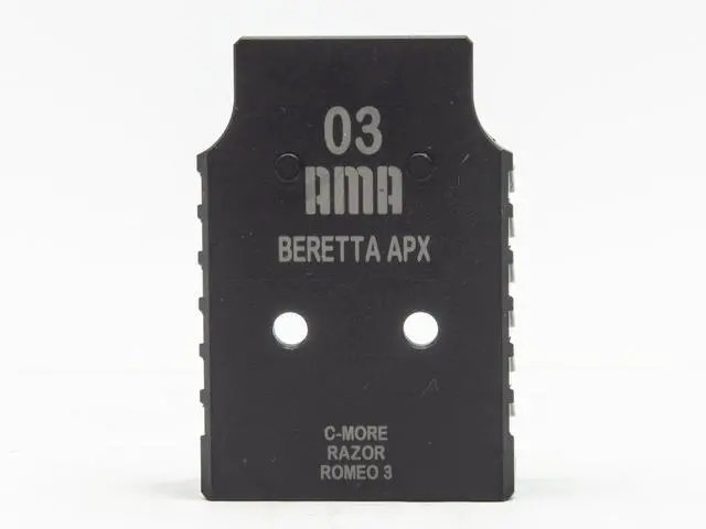 Main image of Adapter Plate for Beretta APX Compatible with Trijicon, Holosun, Leupold, Shield, Docter
