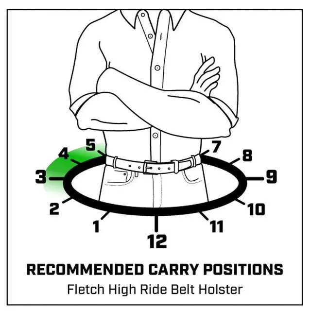 Alt view image 4 of 6 - Combat Master Leather Belt Holster, Ruger SP101 3in/Kimber K6S, Right Hand, Tan, CM318
