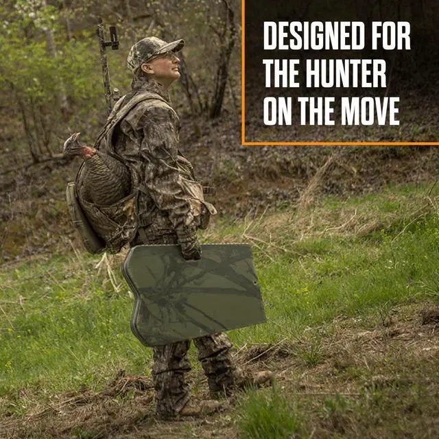 Alt view image 5 of 7 - Ground Hunting Blind with Mirrored Panels, Ideal for Turkey and Deer Hunting